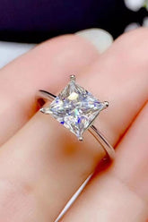 5 Carat Moissanite Solitaire Ring - Shah S. Sahota